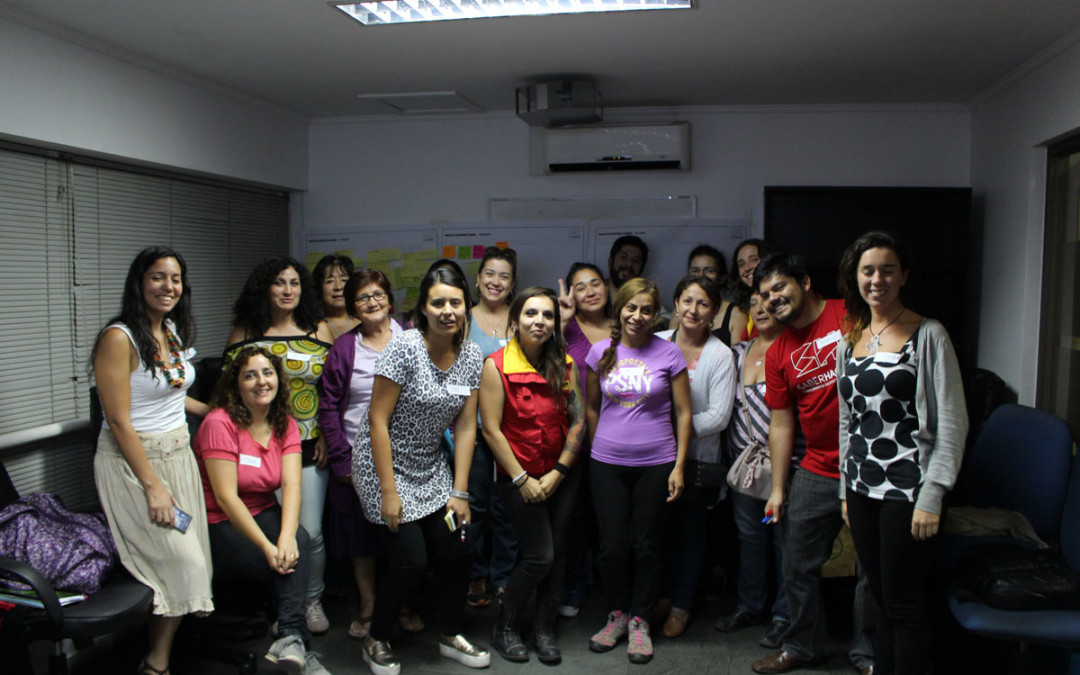 Comenzamos el taller de oficios en Peñalolén